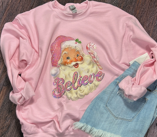 Believe- Graphic Sweatshirt