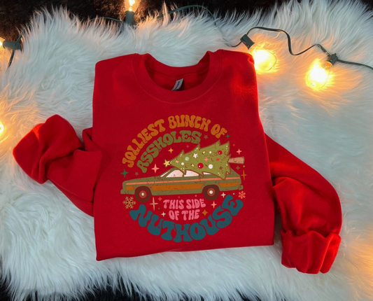 Jolliest Bunch-Graphic Sweatshirt