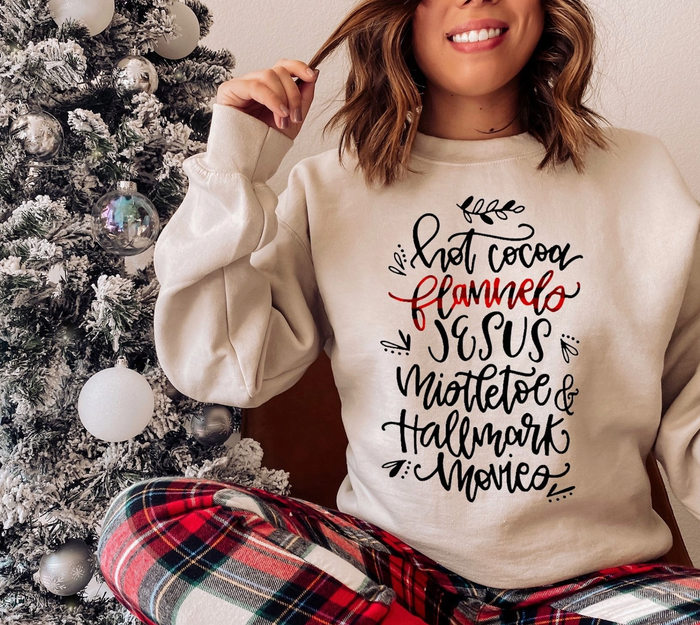 Hallmark Movies-Graphic Sweatshirt