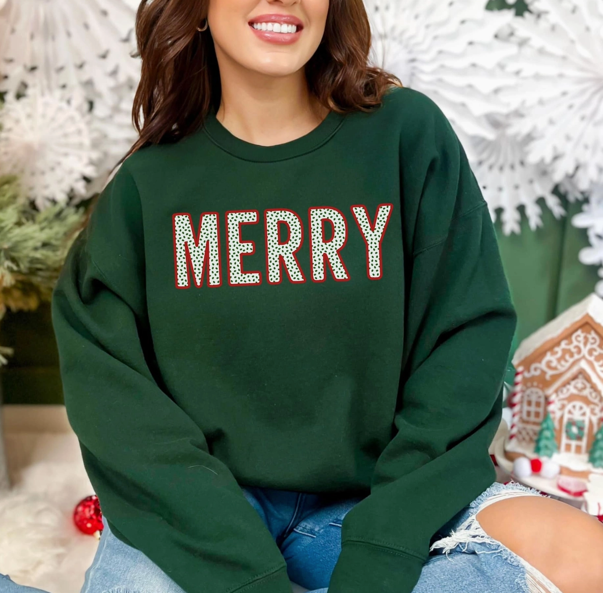 Merry- Graphic Sweatshirt