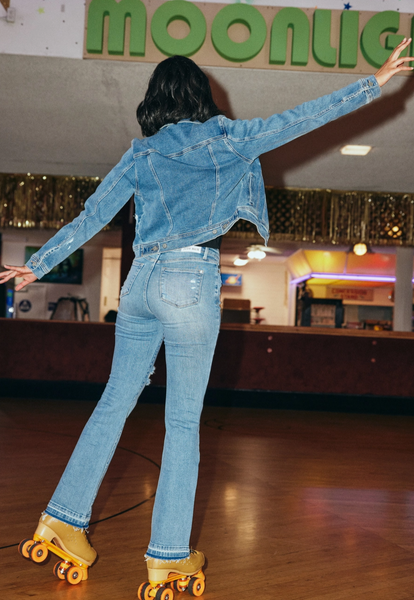 Destroyed & Released Hem- Judy Blue Jeans